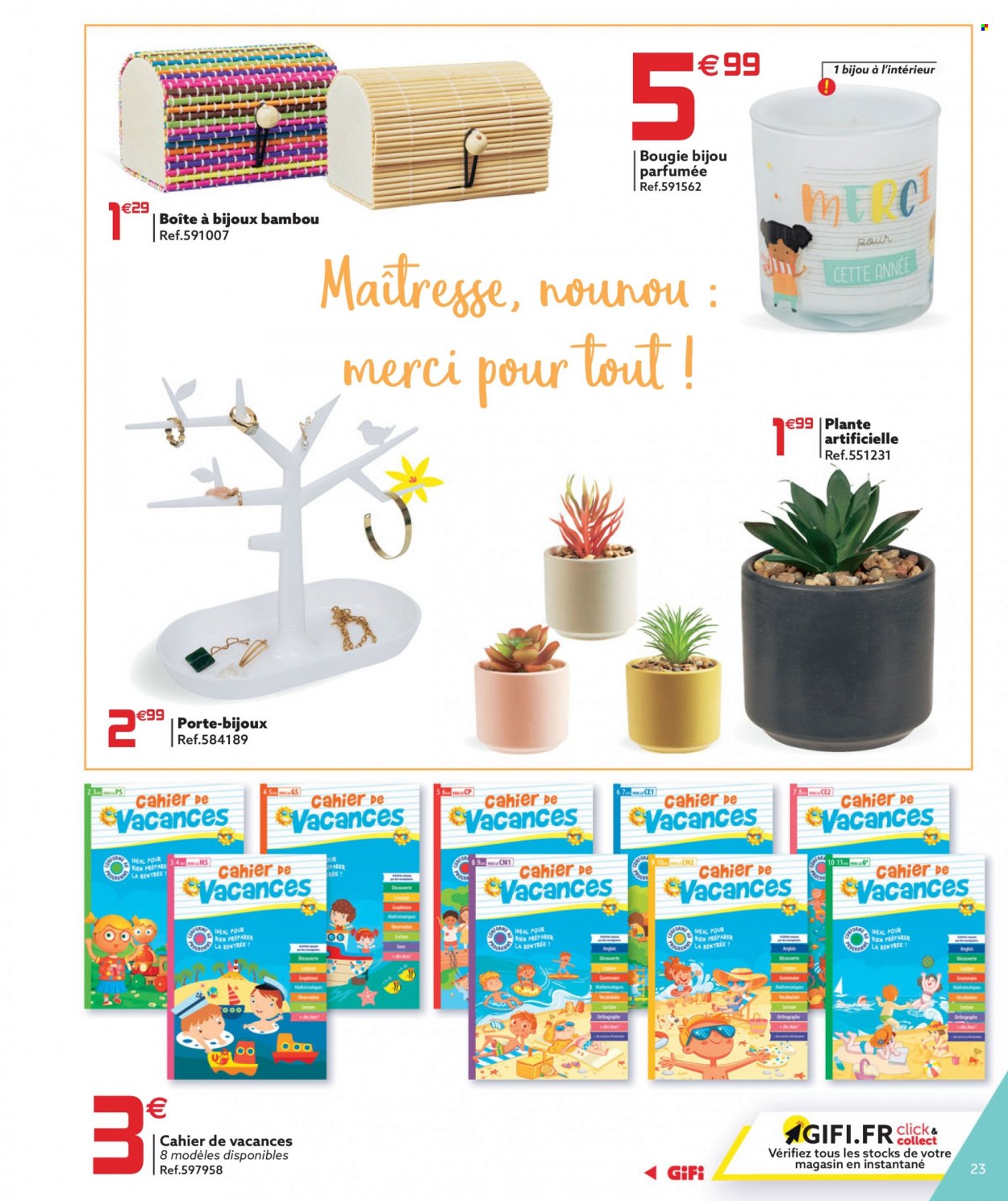 Catalogue GiFi - 22/06/2022 - 18/07/2022. Page 23