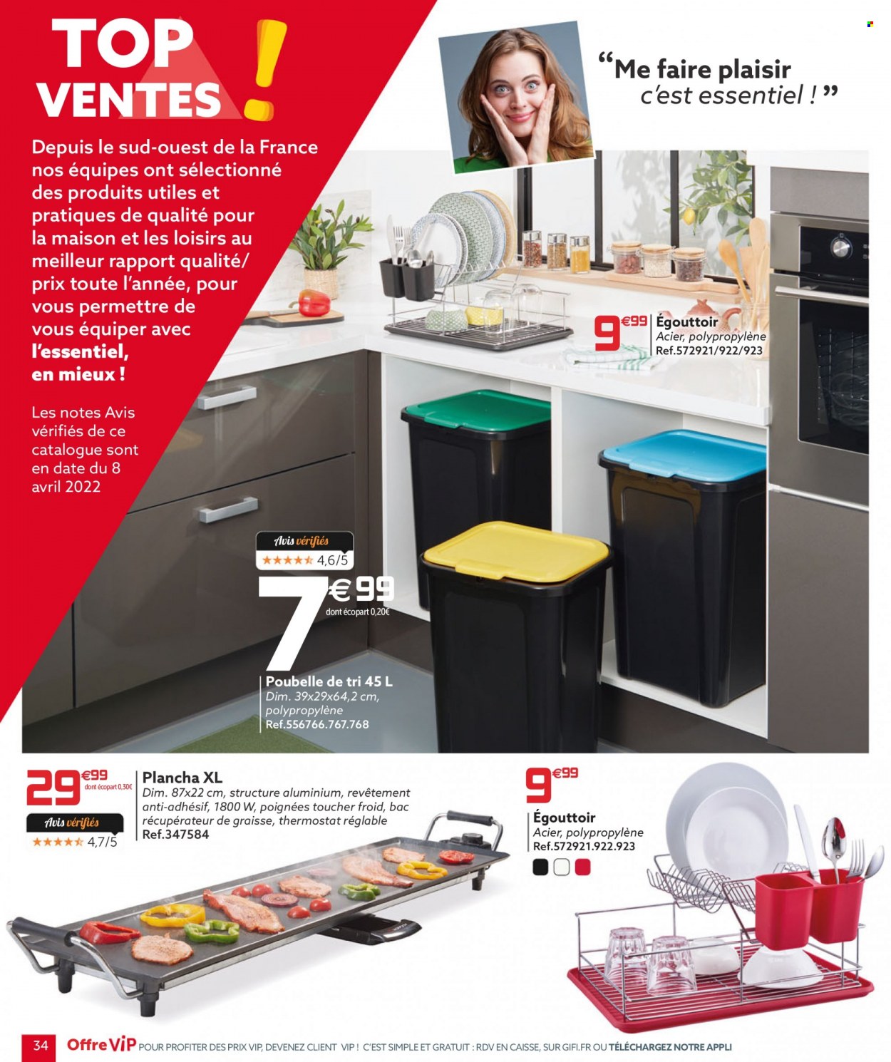 Catalogue GiFi - 22/06/2022 - 18/07/2022. Page 34