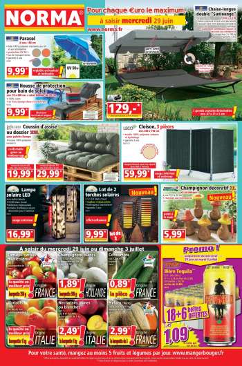 Catalogue Norma - 29/06/2022 - 05/07/2022.