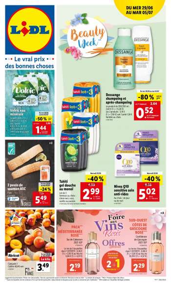 Catalogue Lidl - 29/06/2022 - 05/07/2022.