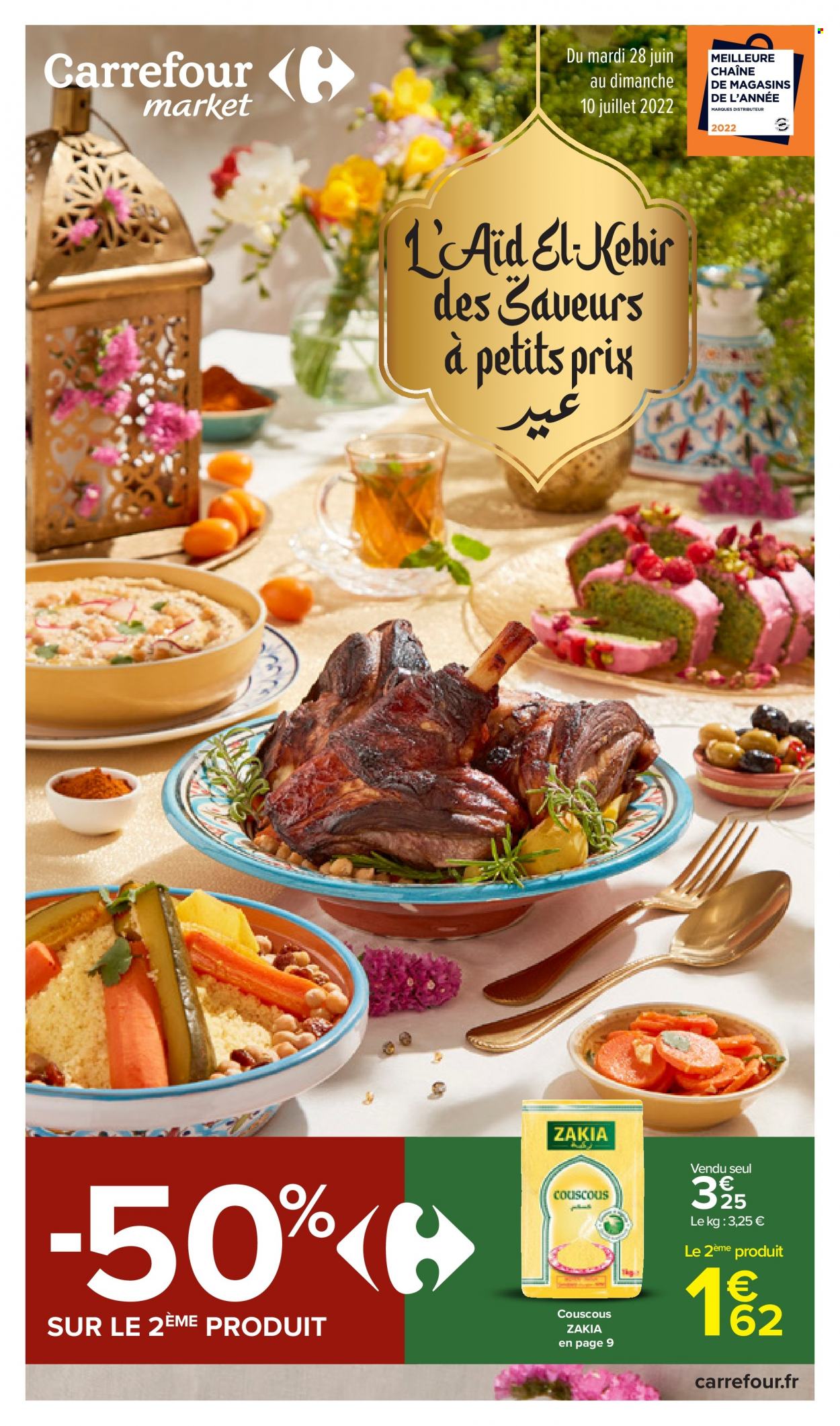 Catalogue Carrefour Market - 28/06/2022 - 10/07/2022. Page 1