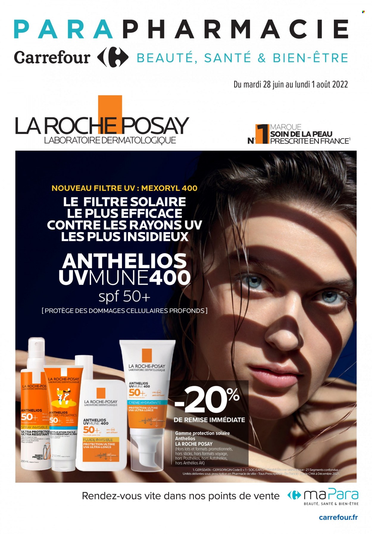 Catalogue Carrefour Hypermarchés - 28/06/2022 - 01/08/2022. Page 1
