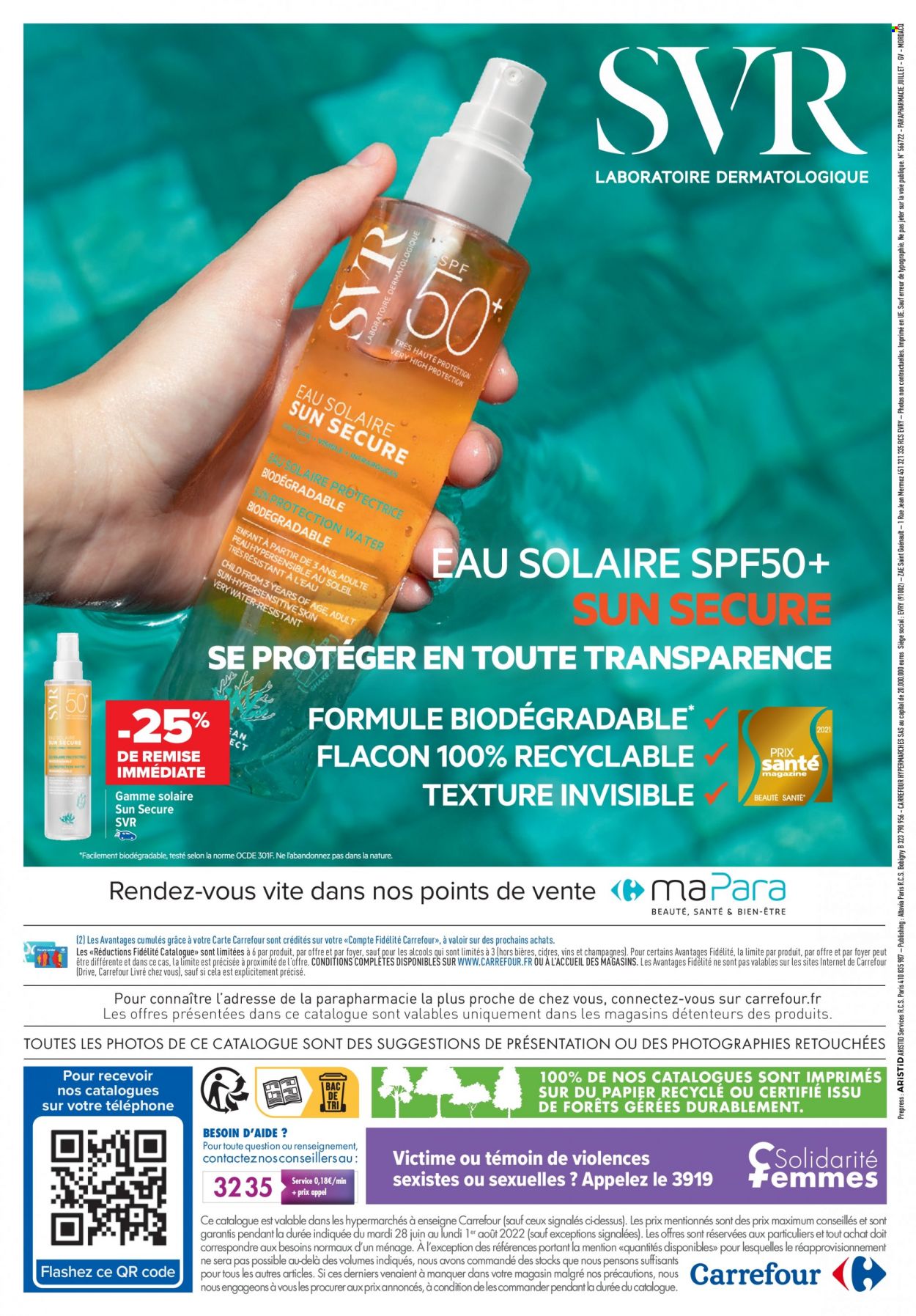 Catalogue Carrefour Hypermarchés - 28/06/2022 - 01/08/2022. Page 16