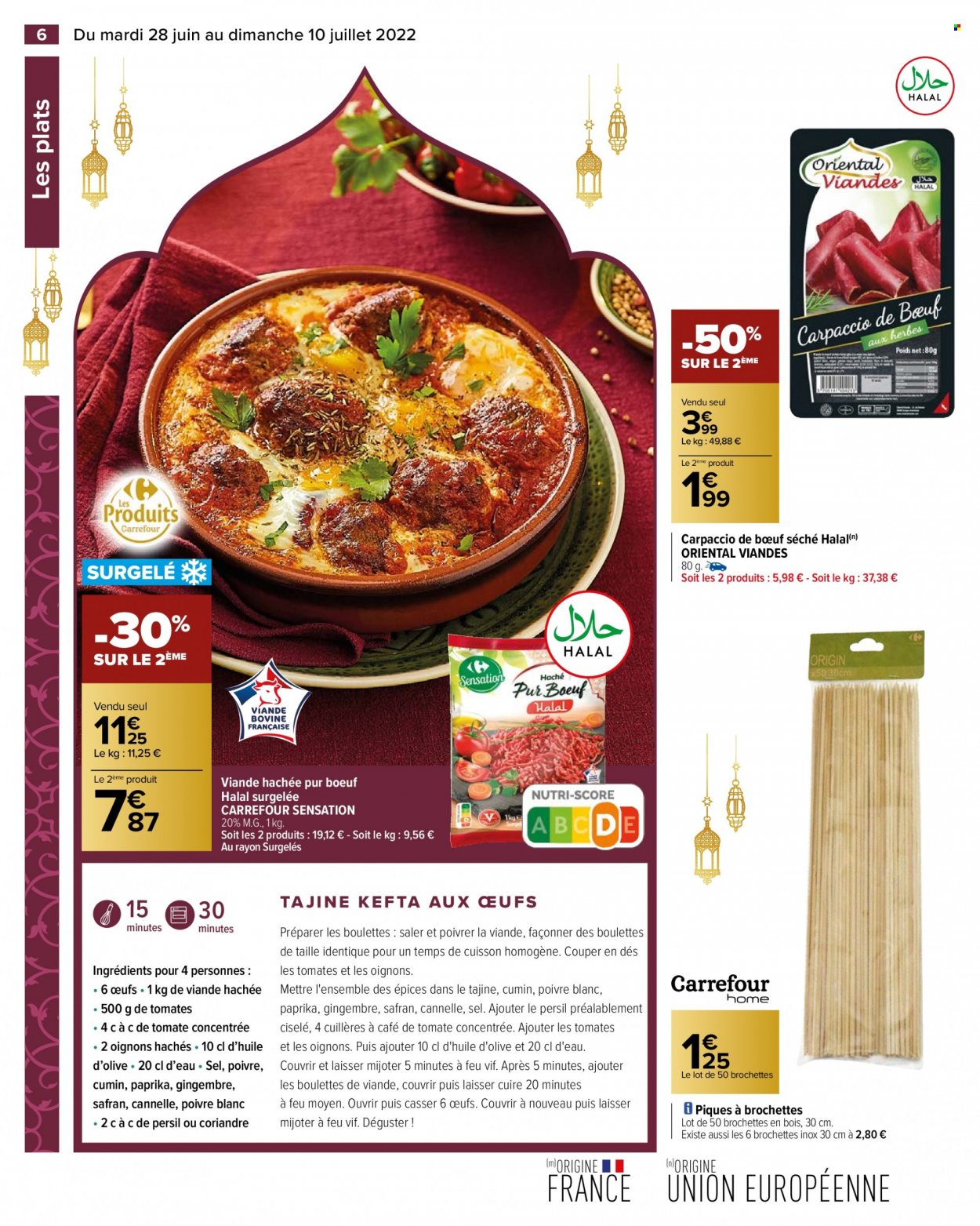 Catalogue Carrefour Hypermarchés - 28/06/2022 - 10/07/2022. Page 8