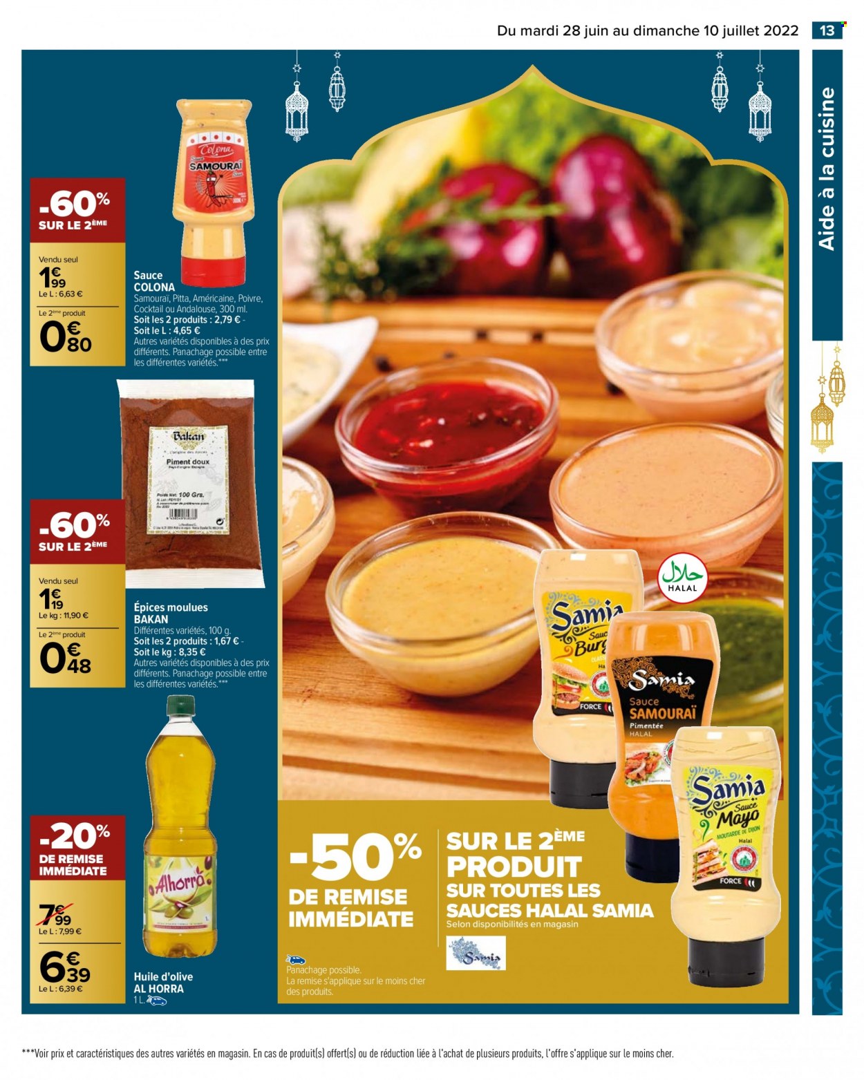 thumbnail - Catalogue Carrefour Hypermarchés - 28/06/2022 - 10/07/2022 - Produits soldés - huile, huile d'olive. Page 15.
