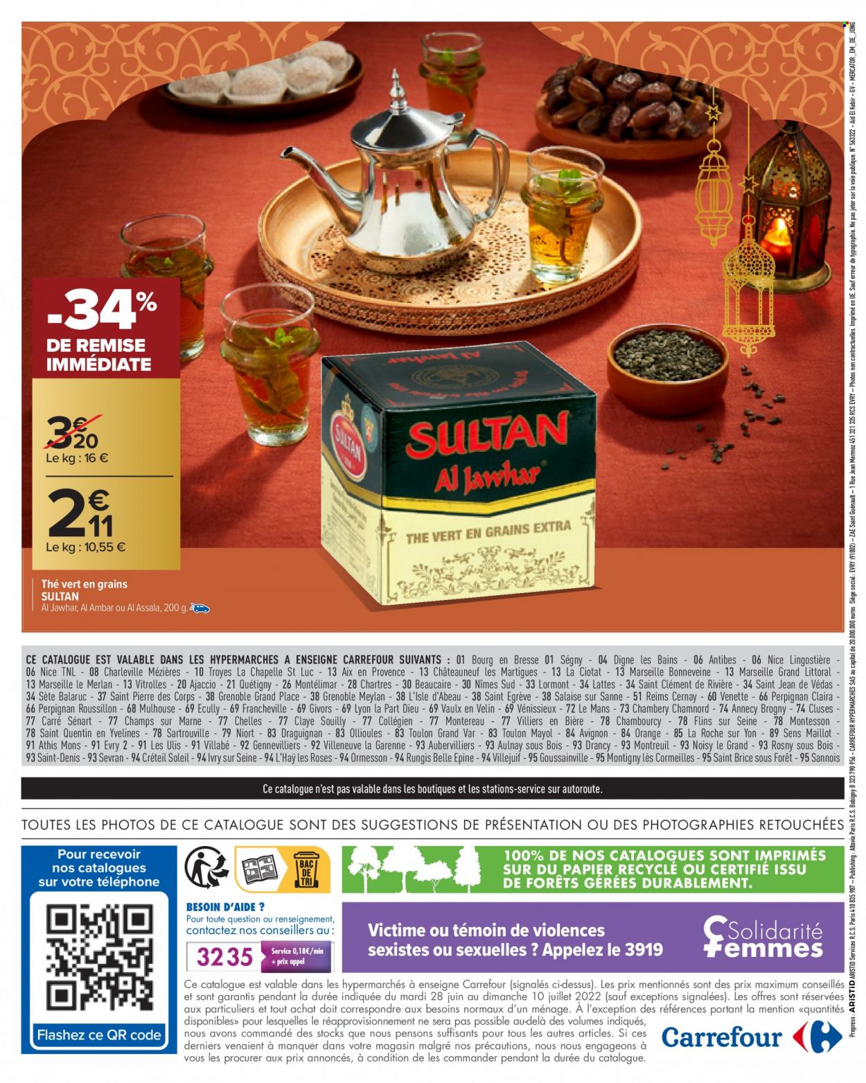 Catalogue Carrefour Hypermarchés - 28/06/2022 - 10/07/2022. Page 26