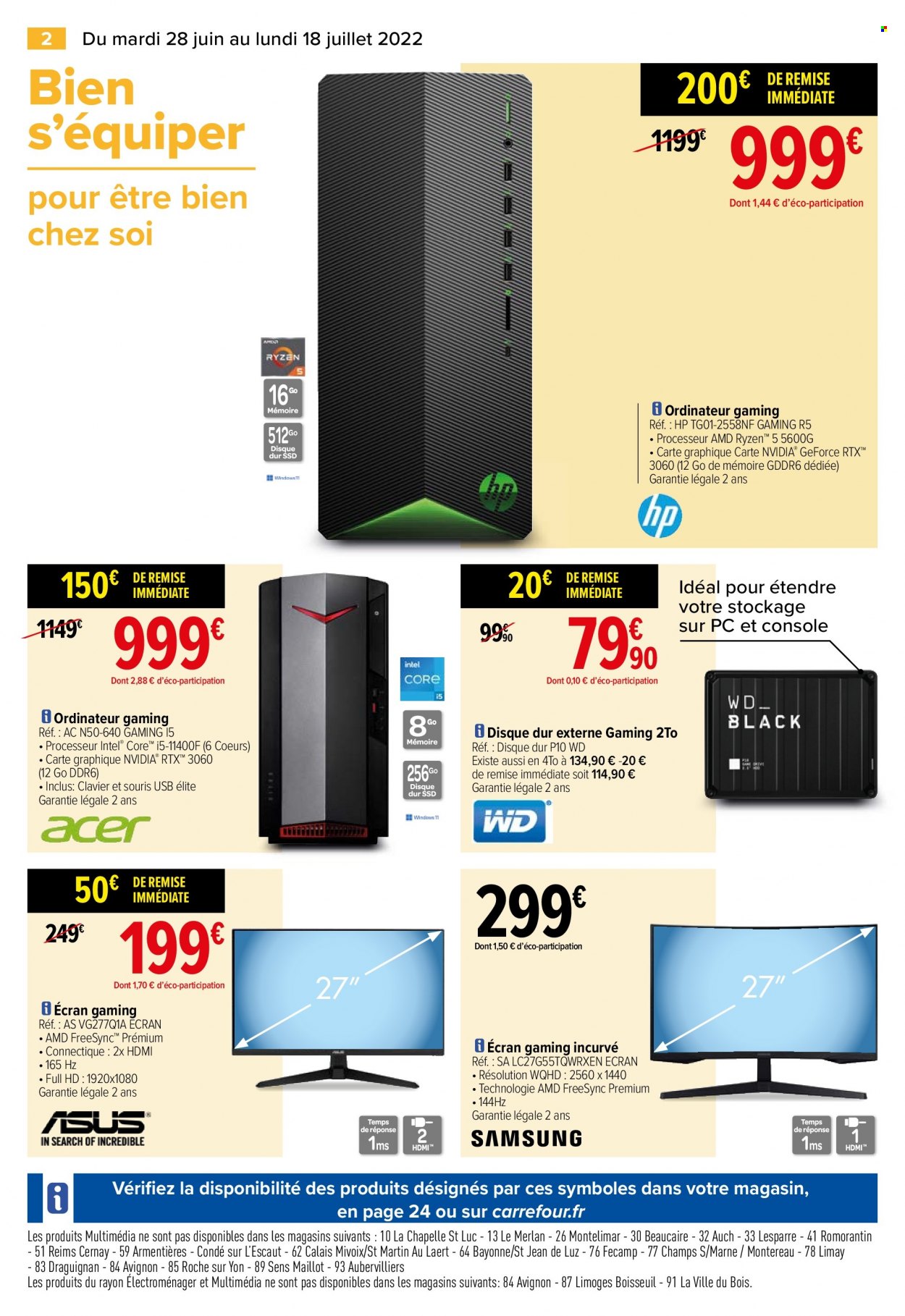 Catalogue Carrefour Hypermarchés - 28/06/2022 - 18/07/2022. Page 4