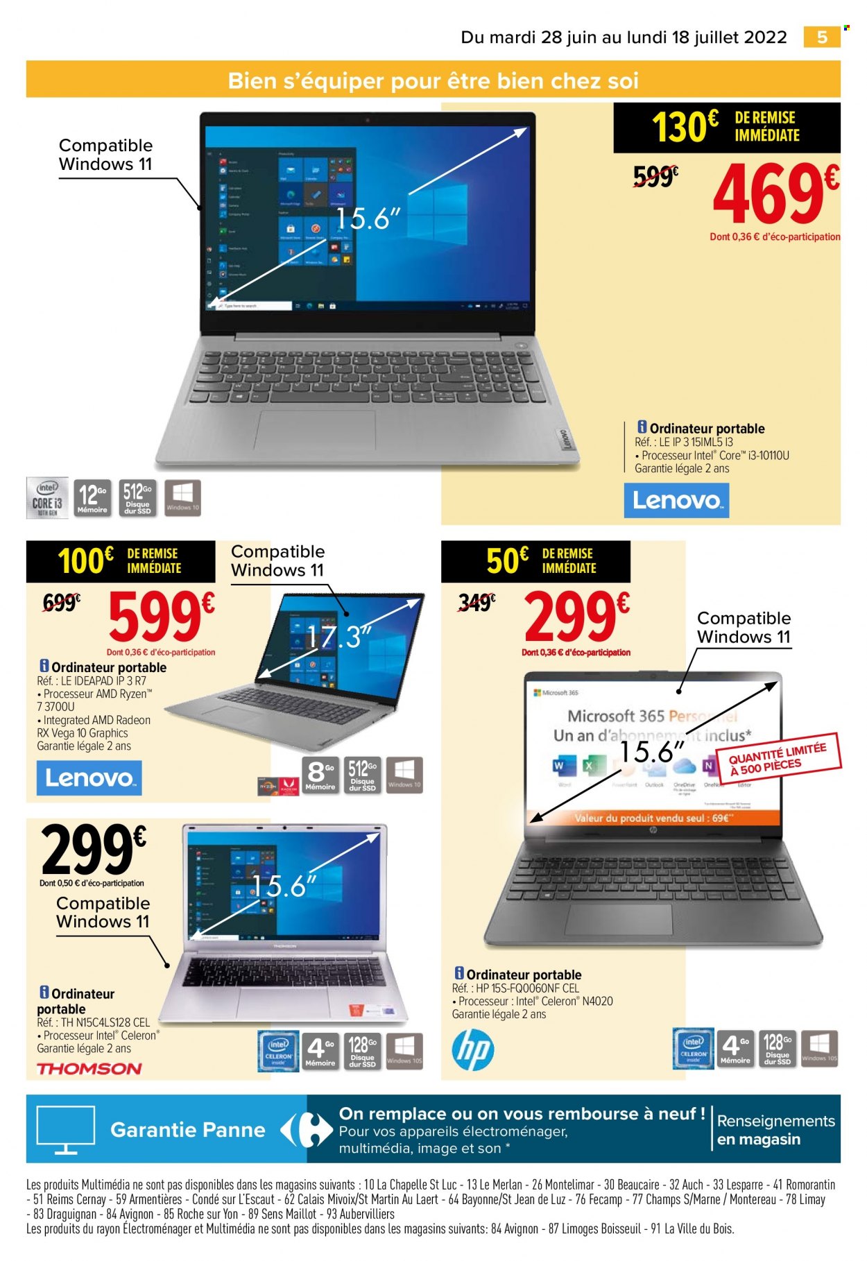 Catalogue Carrefour Hypermarchés - 28/06/2022 - 18/07/2022. Page 7
