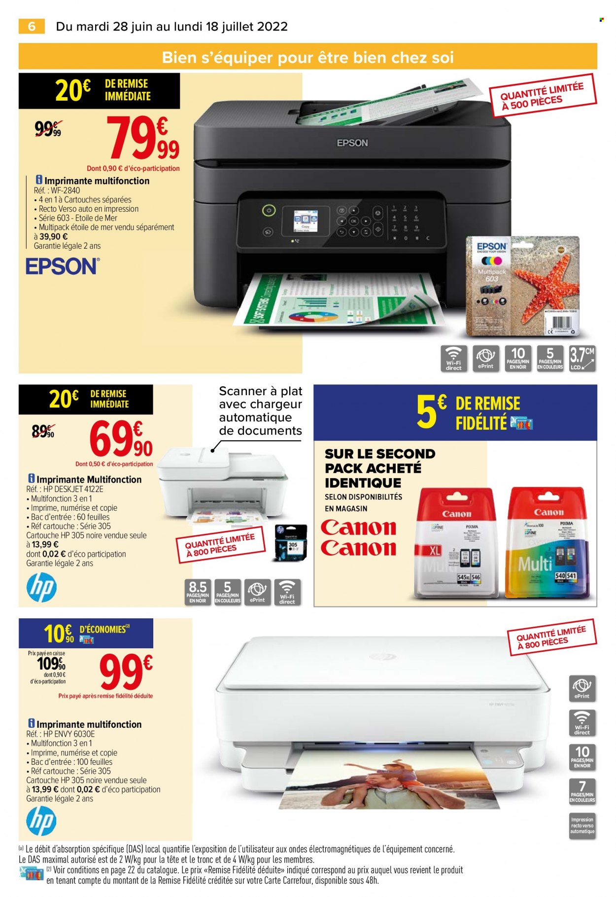 Catalogue Carrefour Hypermarchés - 28/06/2022 - 18/07/2022. Page 8