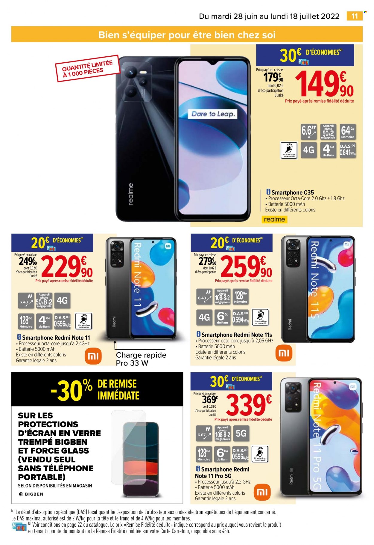 Catalogue Carrefour Hypermarchés - 28/06/2022 - 18/07/2022. Page 13