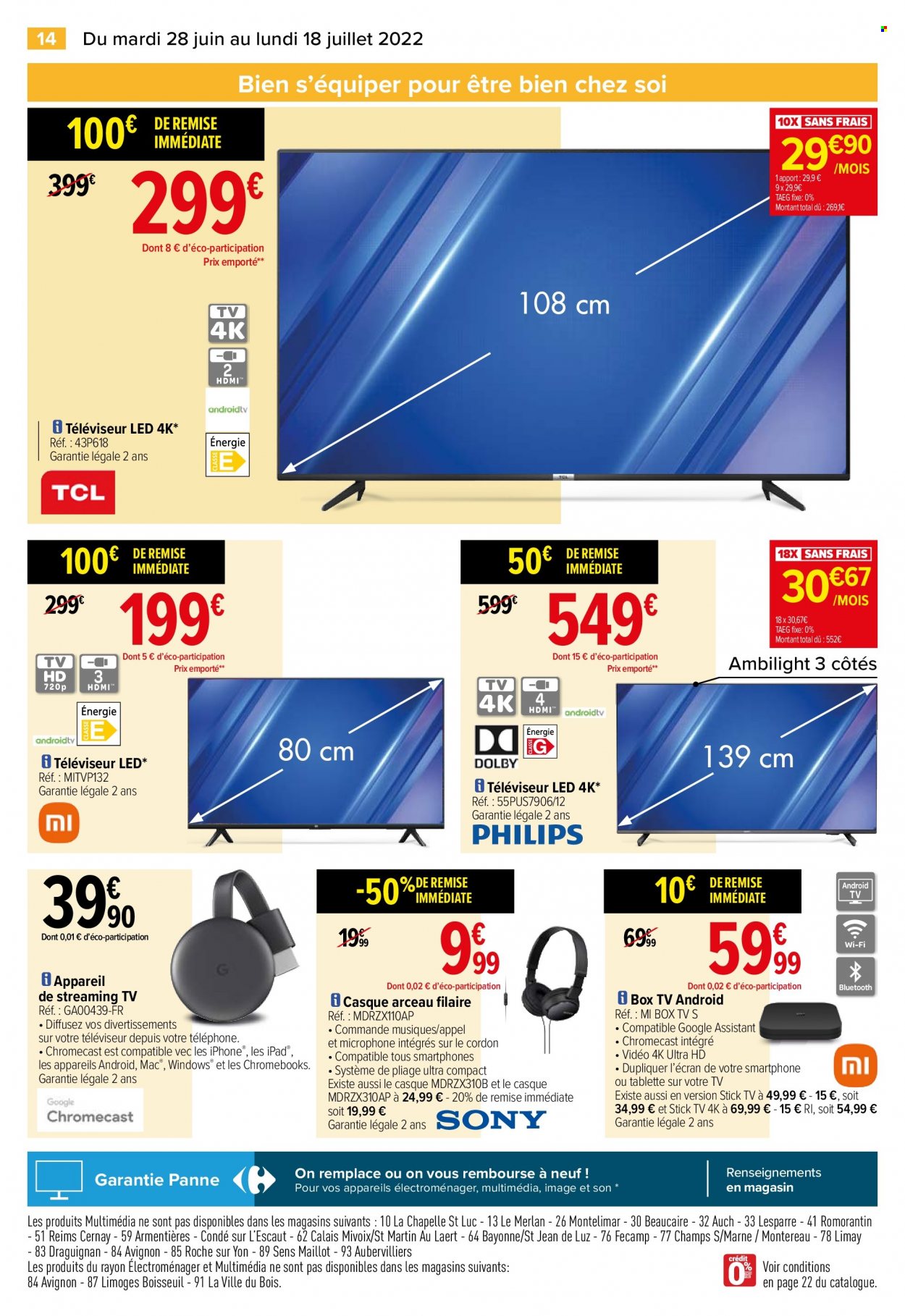 Catalogue Carrefour Hypermarchés - 28/06/2022 - 18/07/2022. Page 16