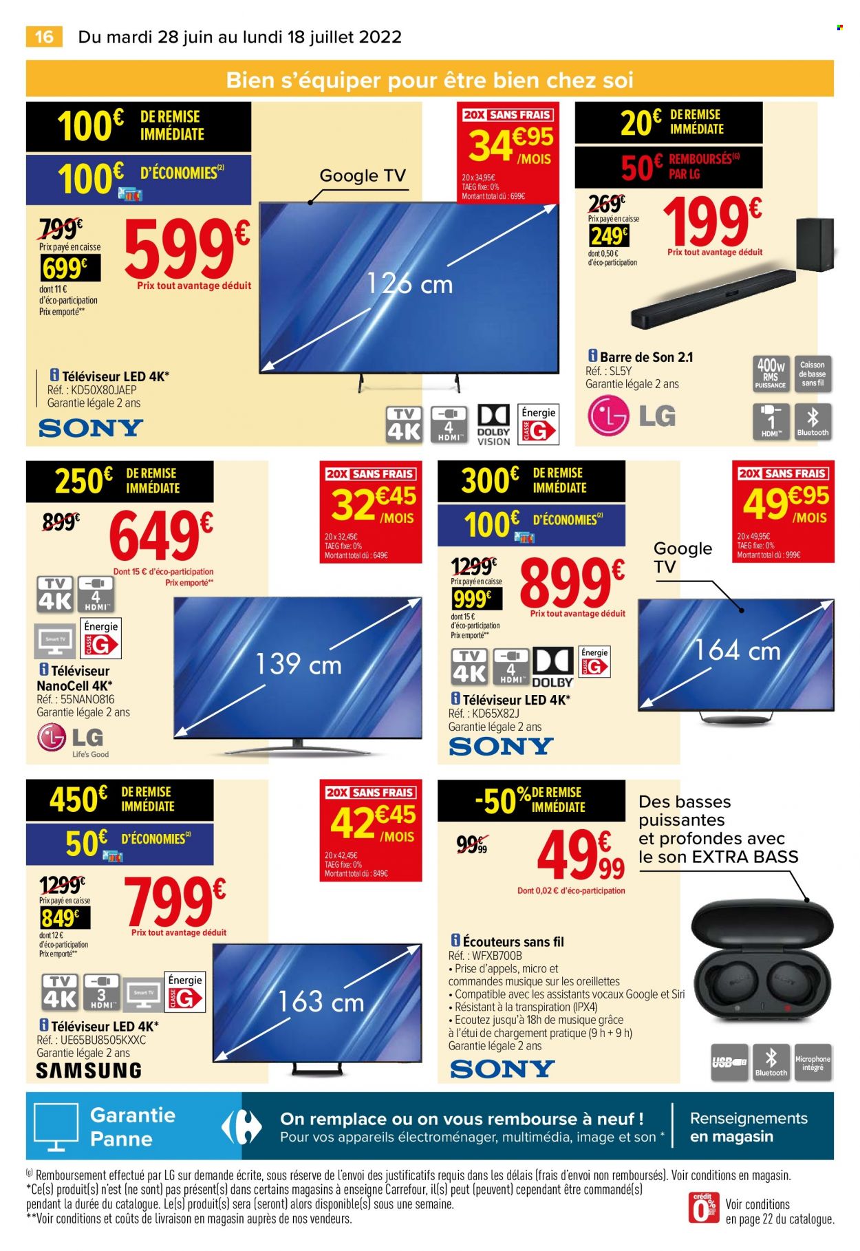 Catalogue Carrefour Hypermarchés - 28/06/2022 - 18/07/2022. Page 18