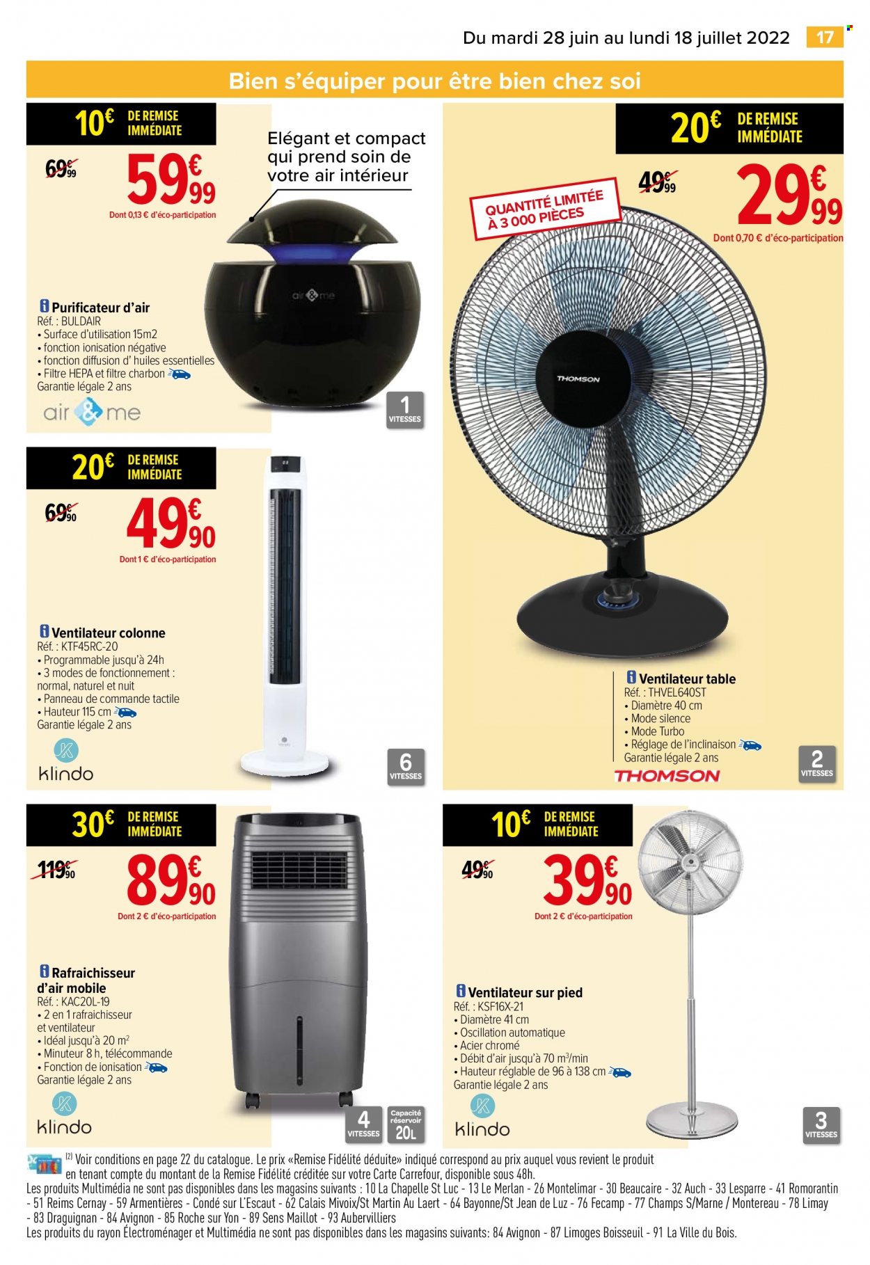 Catalogue Carrefour Hypermarchés - 28/06/2022 - 18/07/2022. Page 19