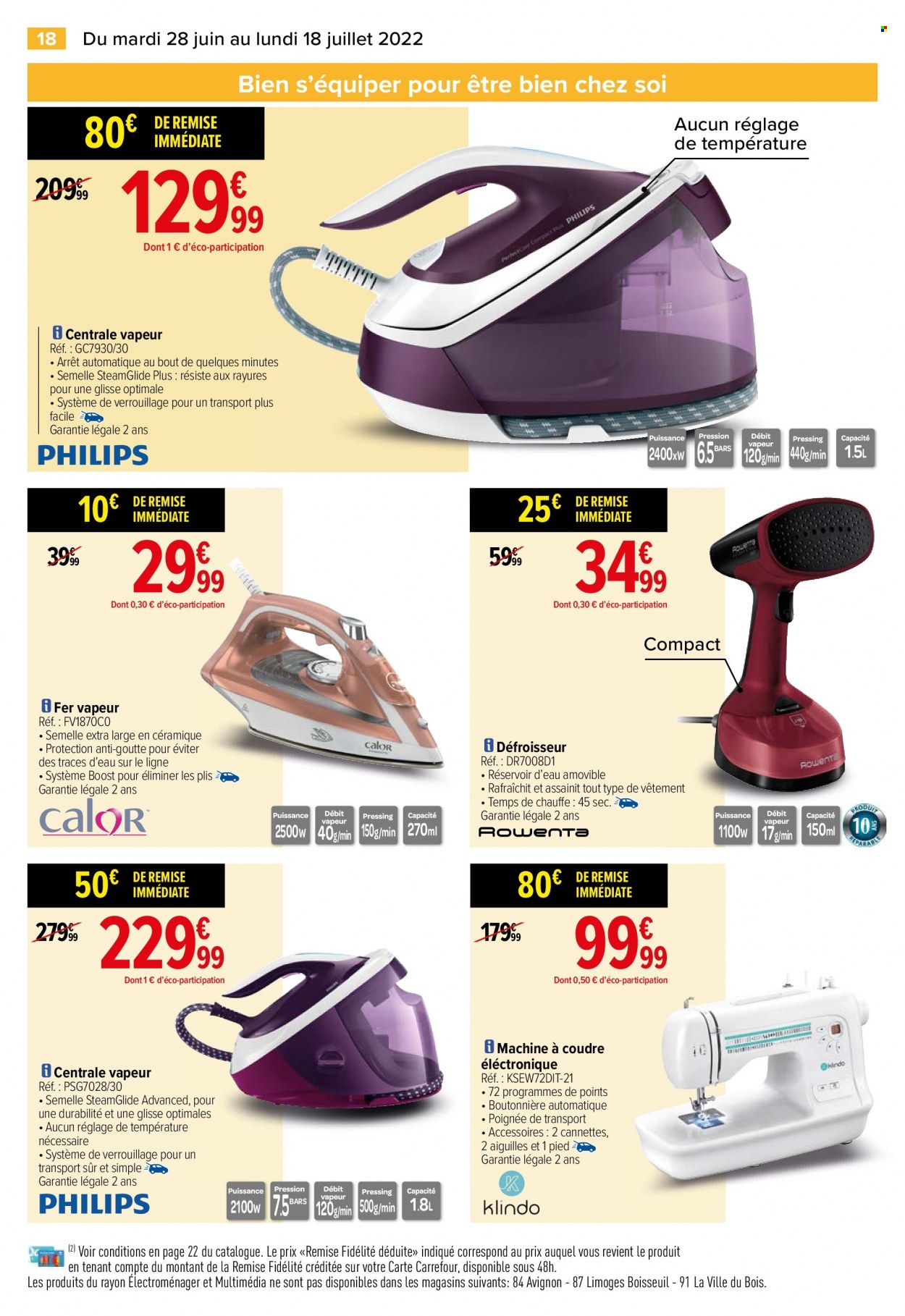 Catalogue Carrefour Hypermarchés - 28/06/2022 - 18/07/2022. Page 20