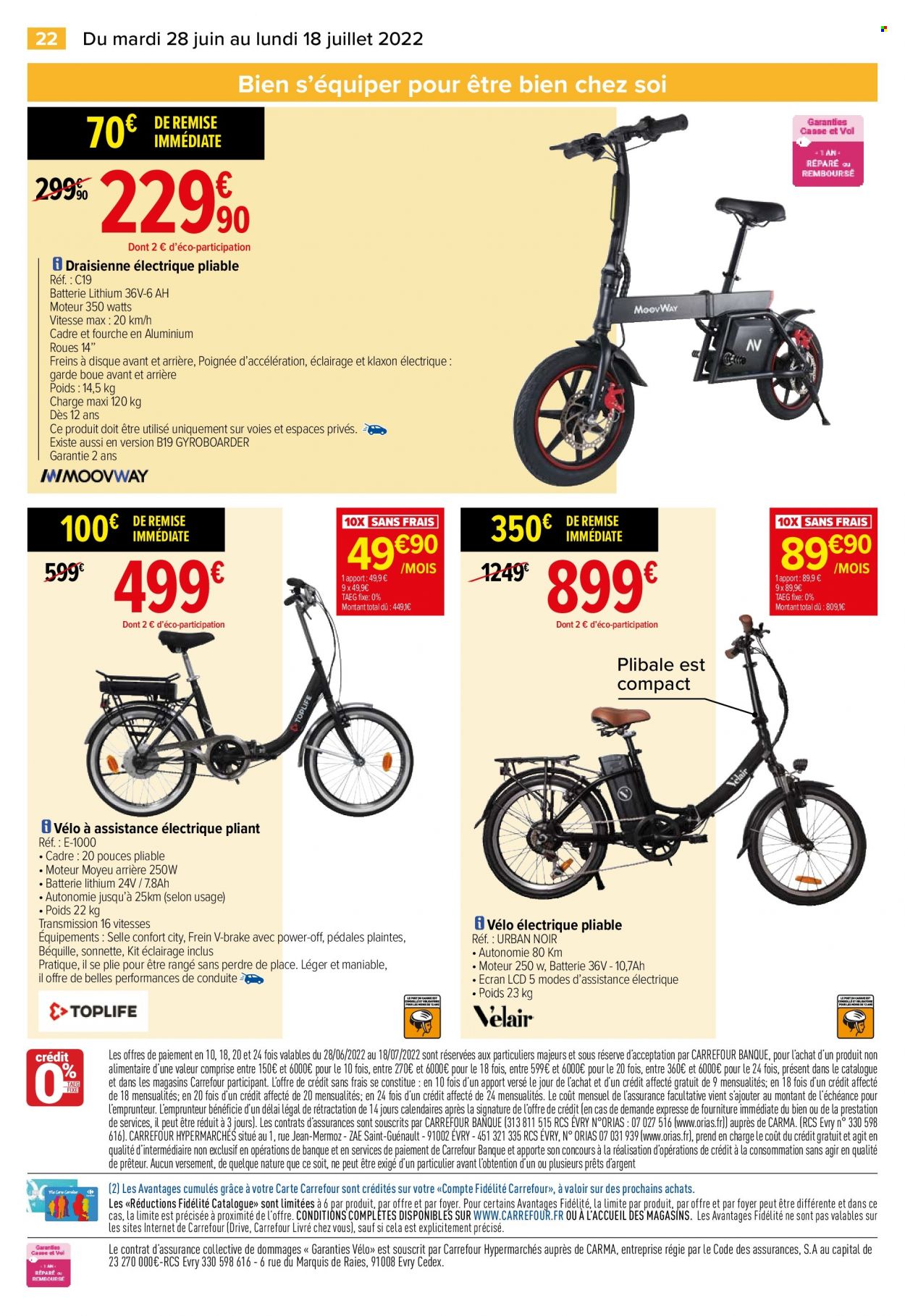 Catalogue Carrefour Hypermarchés - 28/06/2022 - 18/07/2022. Page 24