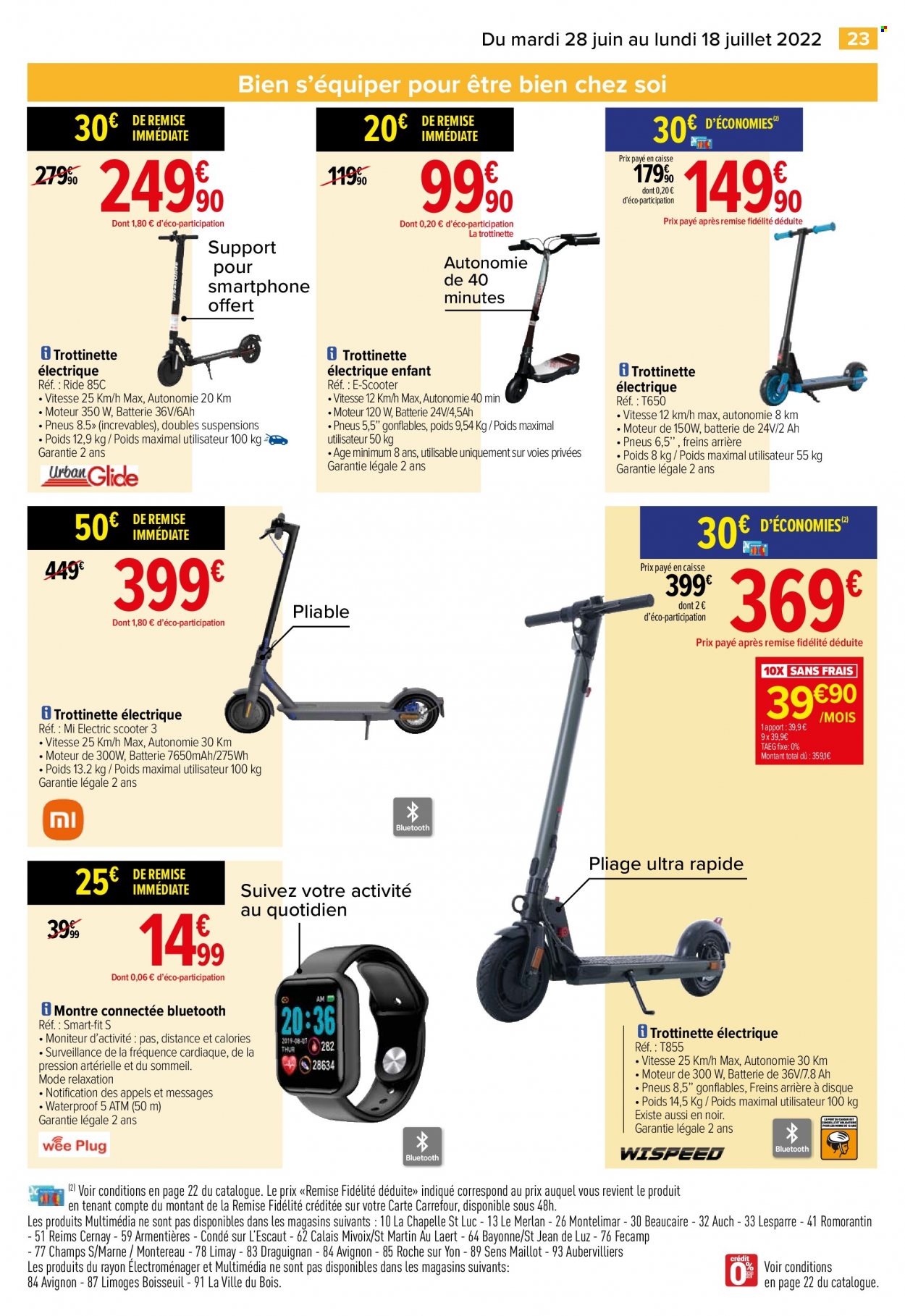 Catalogue Carrefour Hypermarchés - 28/06/2022 - 18/07/2022. Page 25