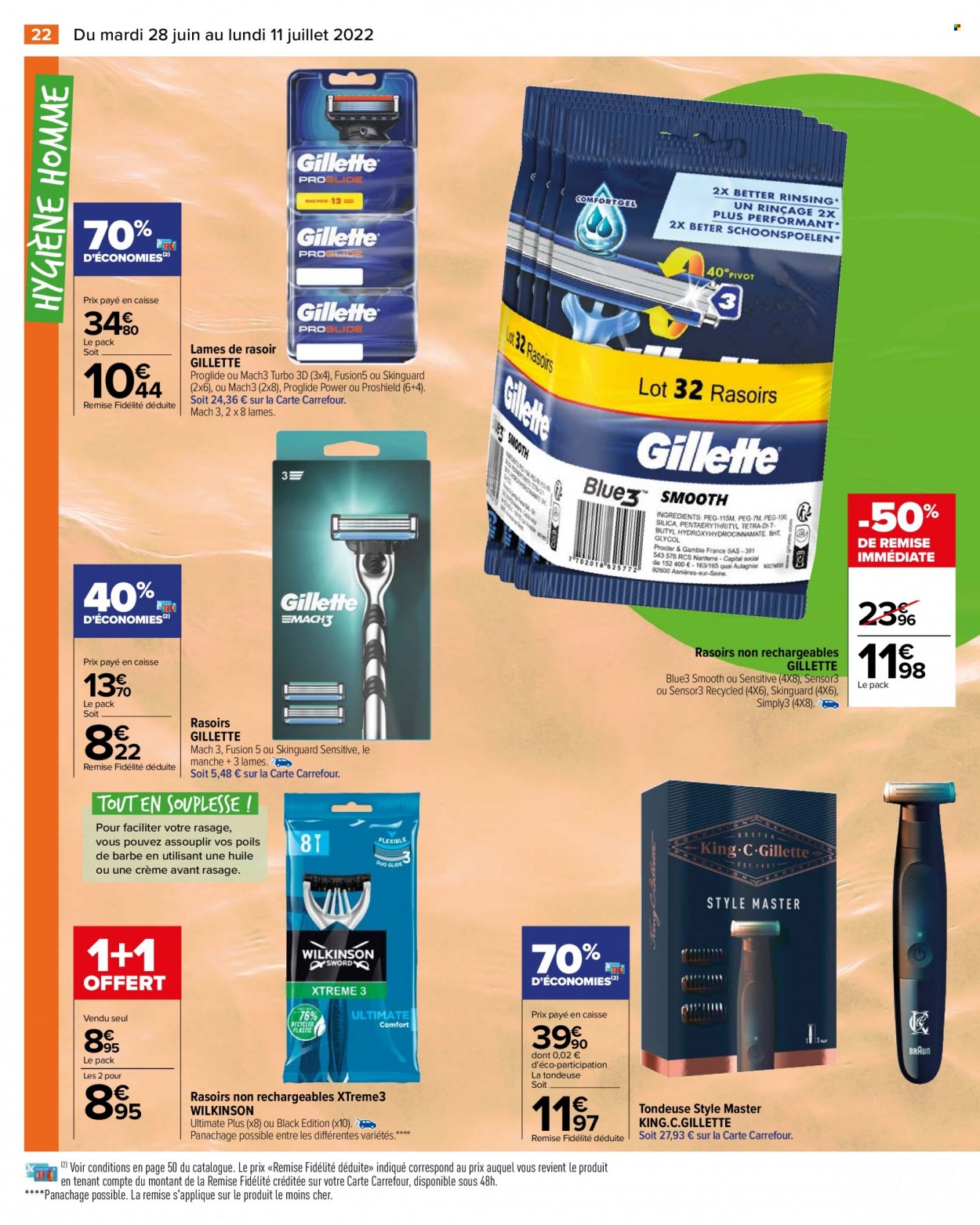 Catalogue Carrefour Hypermarchés - 28/06/2022 - 11/07/2022. Page 24