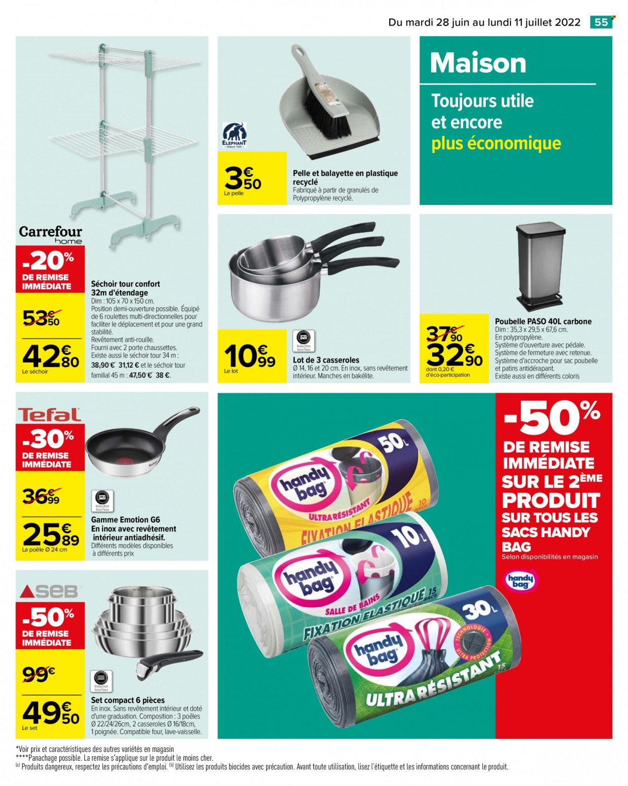 Catalogue Carrefour Hypermarchés - 28/06/2022 - 11/07/2022. Page 57