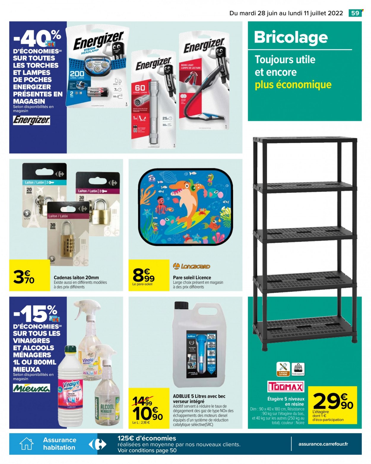 Catalogue Carrefour Hypermarchés - 28/06/2022 - 11/07/2022. Page 61