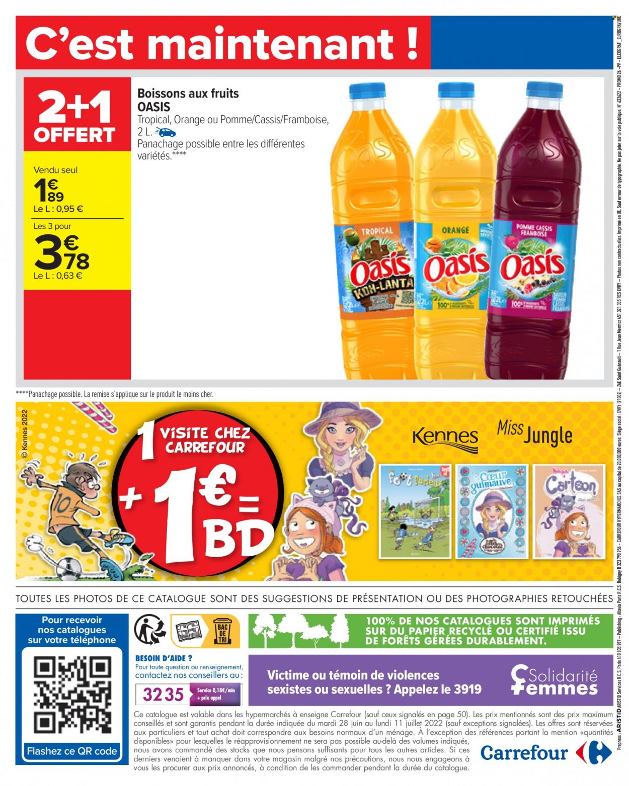 Catalogue Carrefour Hypermarchés - 28/06/2022 - 11/07/2022. Page 62