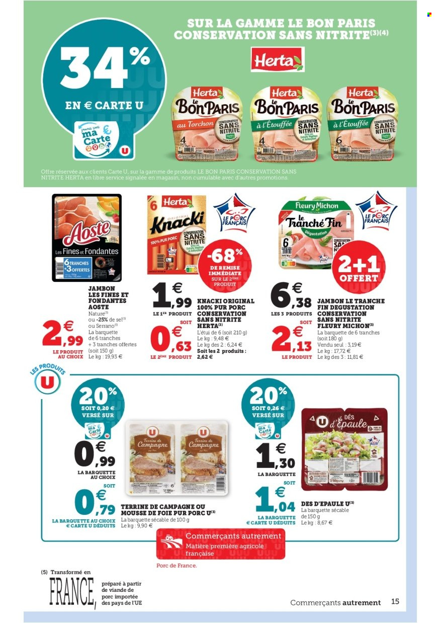 Catalogue SUPER U - 28/06/2022 - 09/07/2022. Page 15