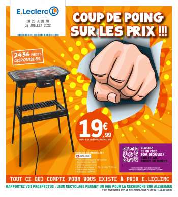 Catalogue E.Leclerc - 28/06/2022 - 02/07/2022.