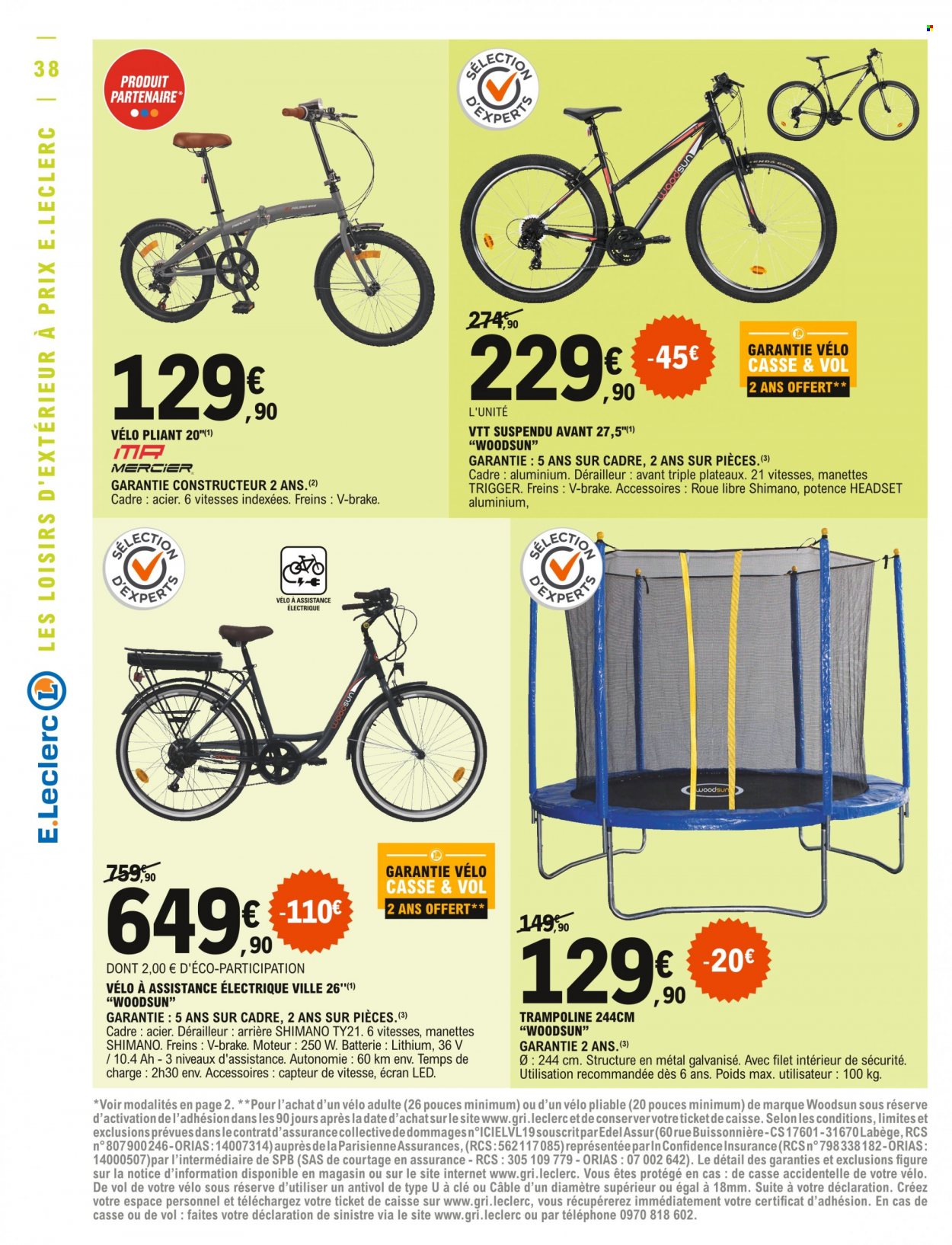 Catalogue E.Leclerc - 28/06/2022 - 09/07/2022. Page 38