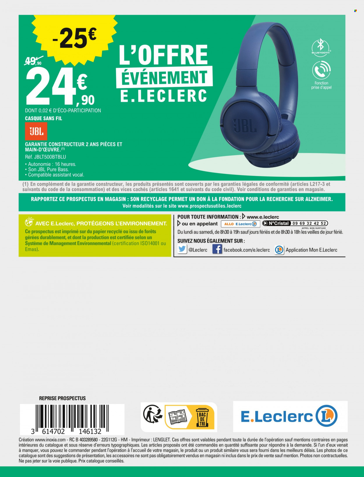 Catalogue E.Leclerc - 28/06/2022 - 09/07/2022. Page 60