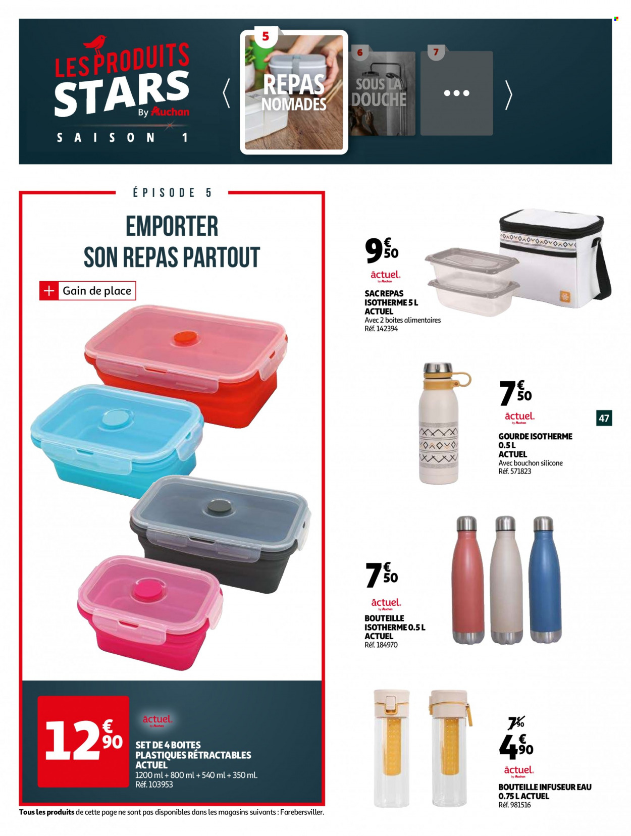 Catalogue Auchan - 29/06/2022 - 05/07/2022. Page 47