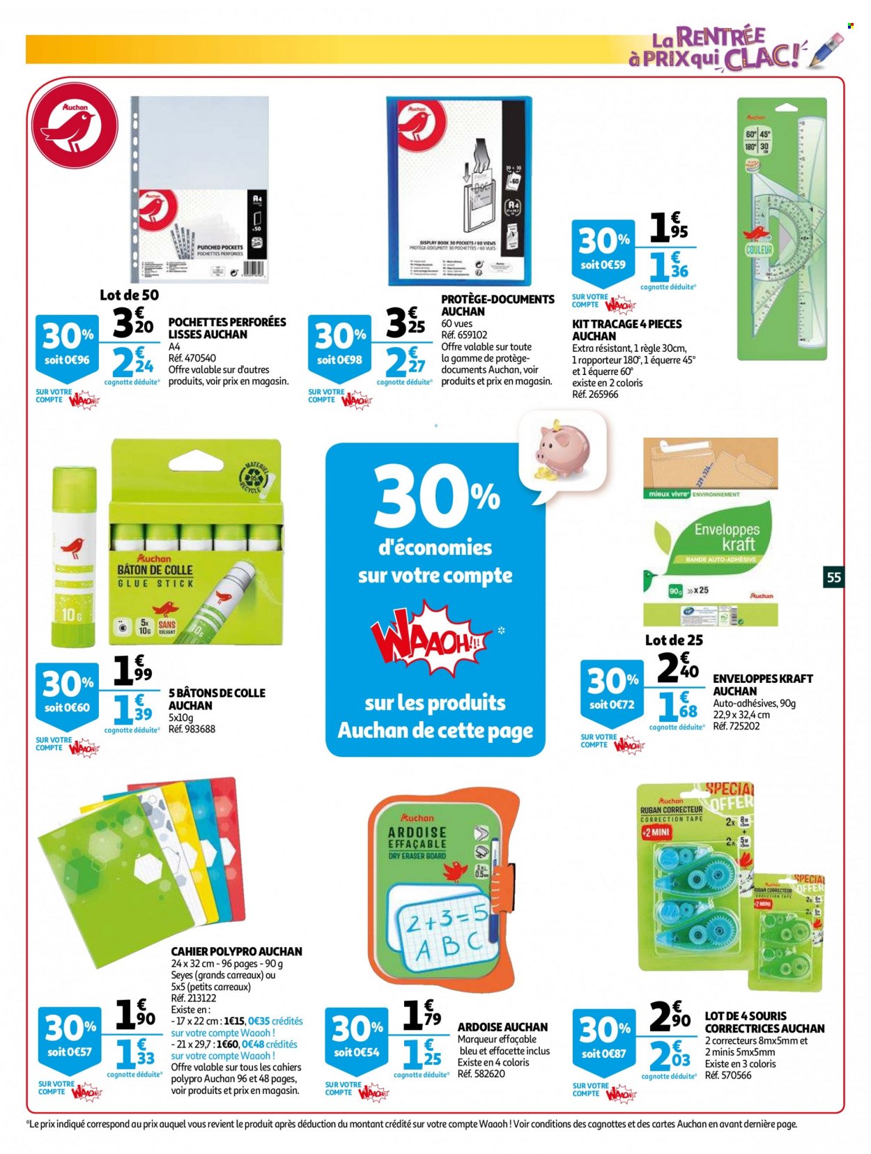 Catalogue Auchan - 29/06/2022 - 05/07/2022. Page 55