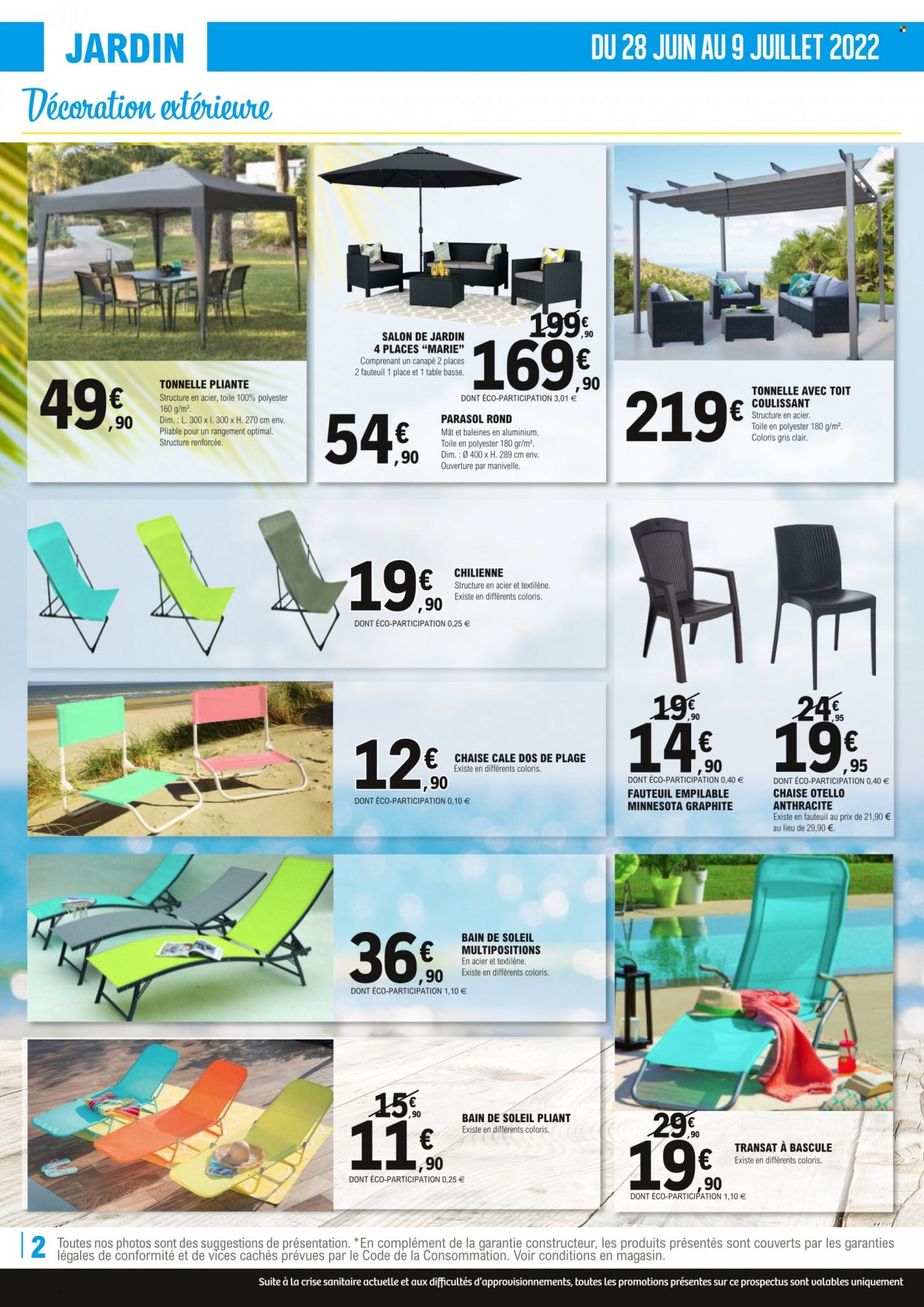 Catalogue E.Leclerc - 28/06/2022 - 09/07/2022. Page 2