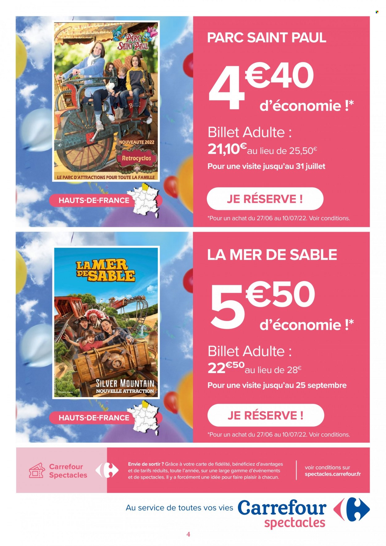 Catalogue Carrefour Hypermarchés - 27/06/2022 - 10/07/2022. Page 4