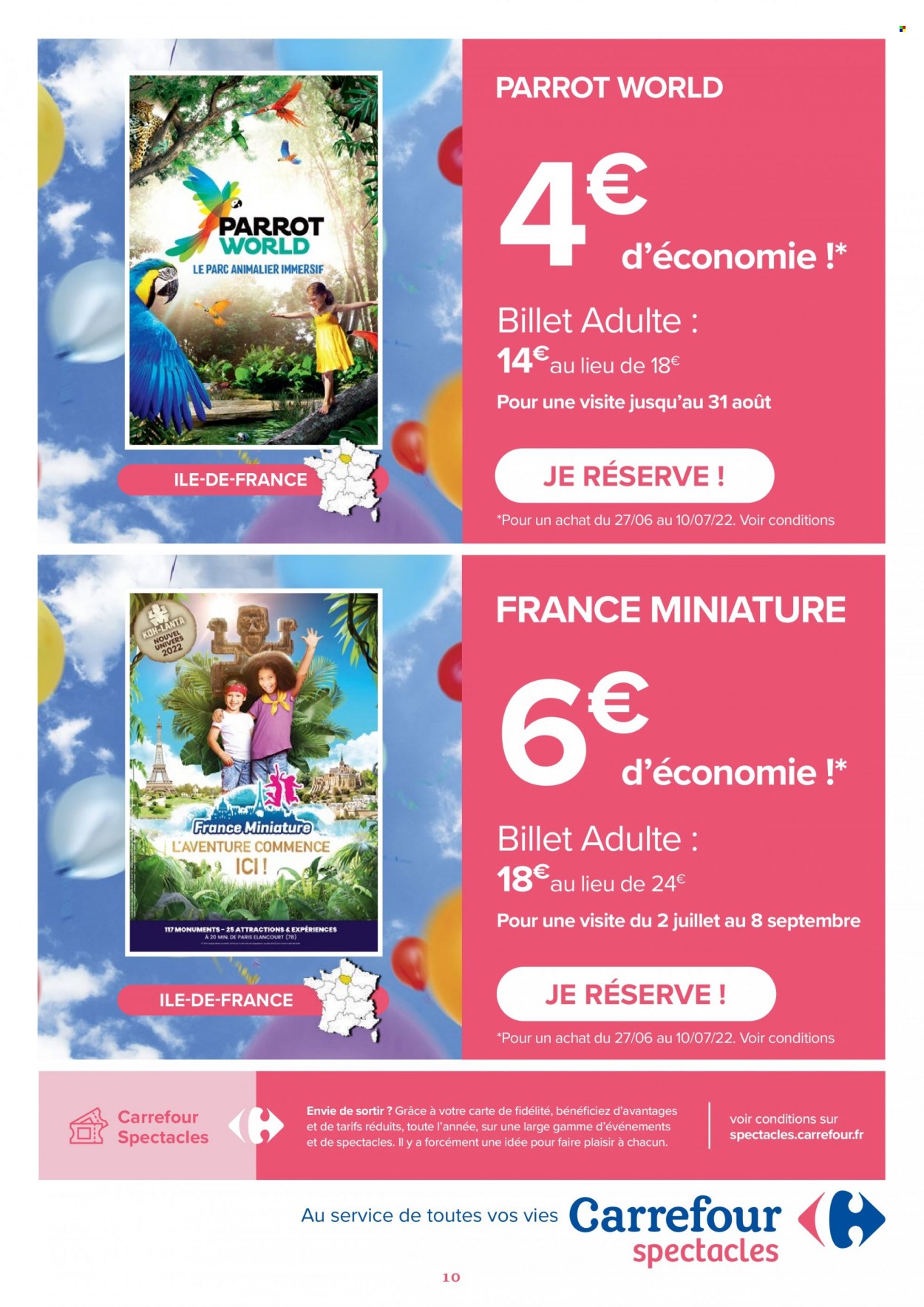 Catalogue Carrefour Hypermarchés - 27/06/2022 - 10/07/2022. Page 10