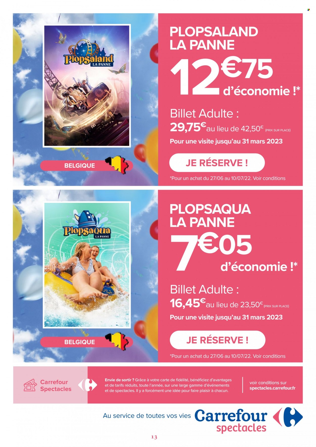 Catalogue Carrefour Hypermarchés - 27/06/2022 - 10/07/2022. Page 13