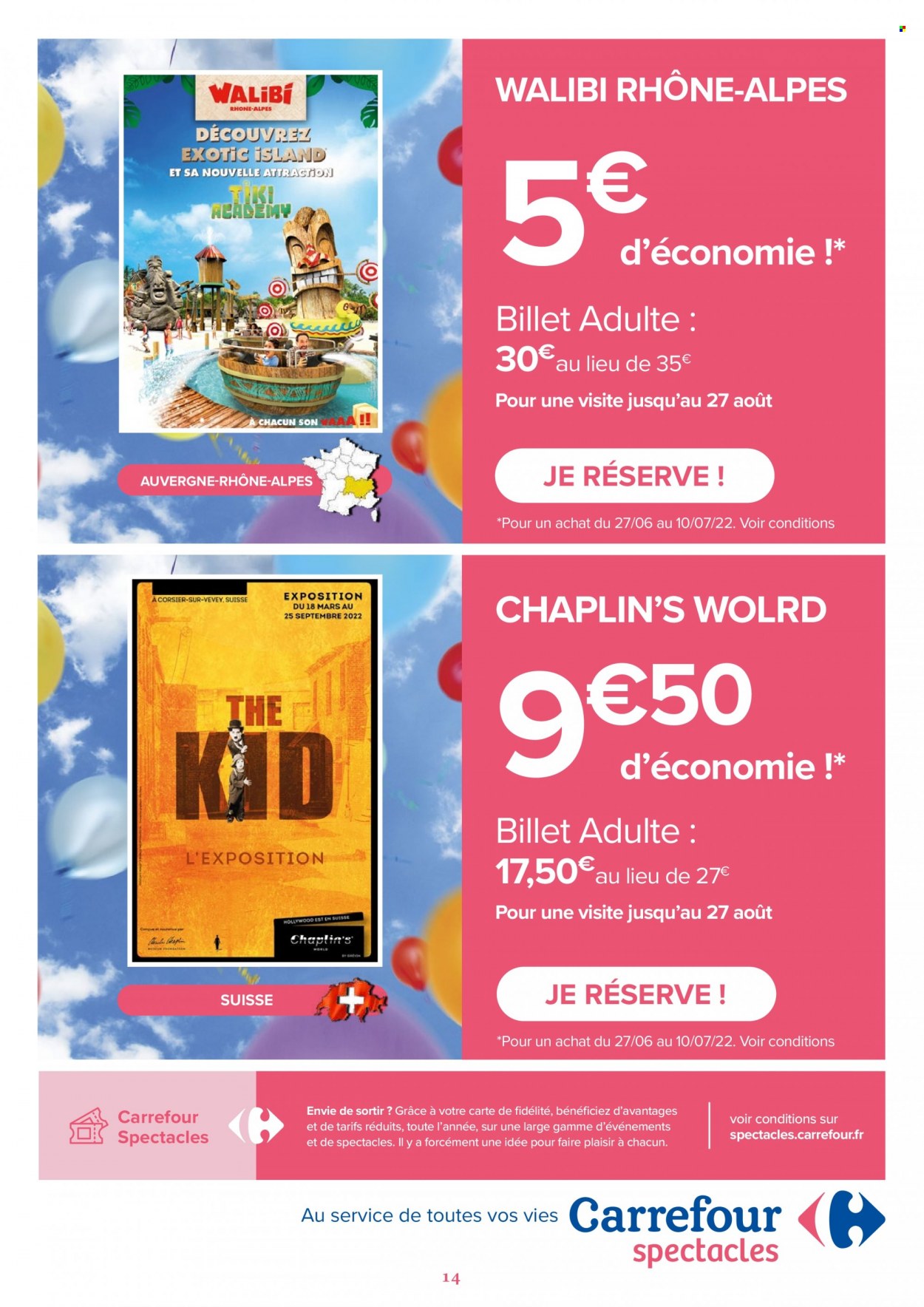 Catalogue Carrefour Hypermarchés - 27/06/2022 - 10/07/2022. Page 14