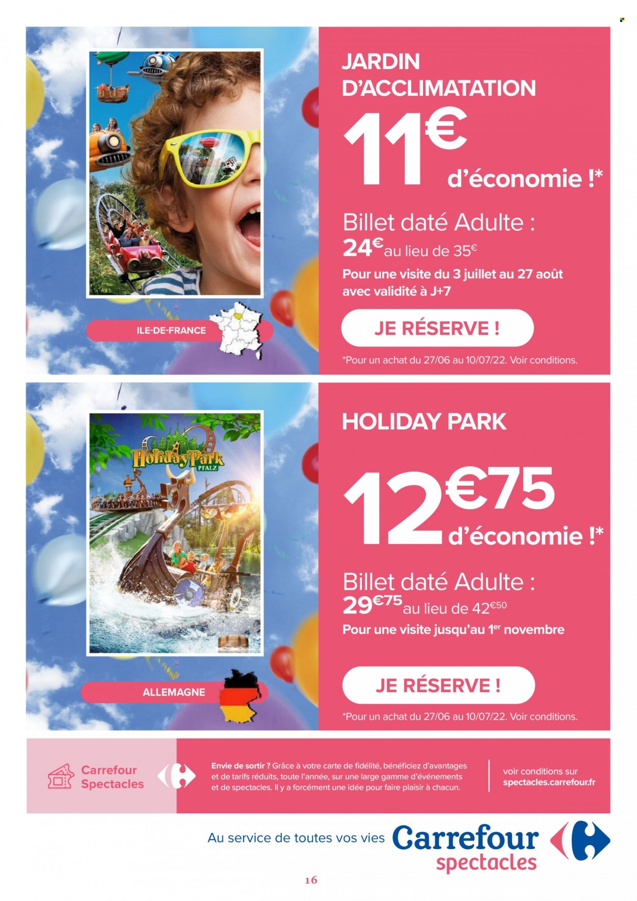 Catalogue Carrefour Hypermarchés - 27/06/2022 - 10/07/2022. Page 16