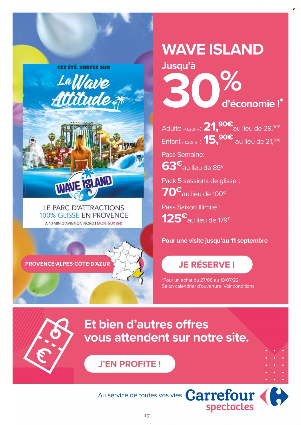 Catalogue Carrefour Hypermarchés - 27/06/2022 - 10/07/2022. Page 17