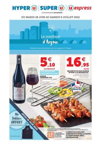 Catalogue Magasins U - 28/06/2022 - 09/07/2022.