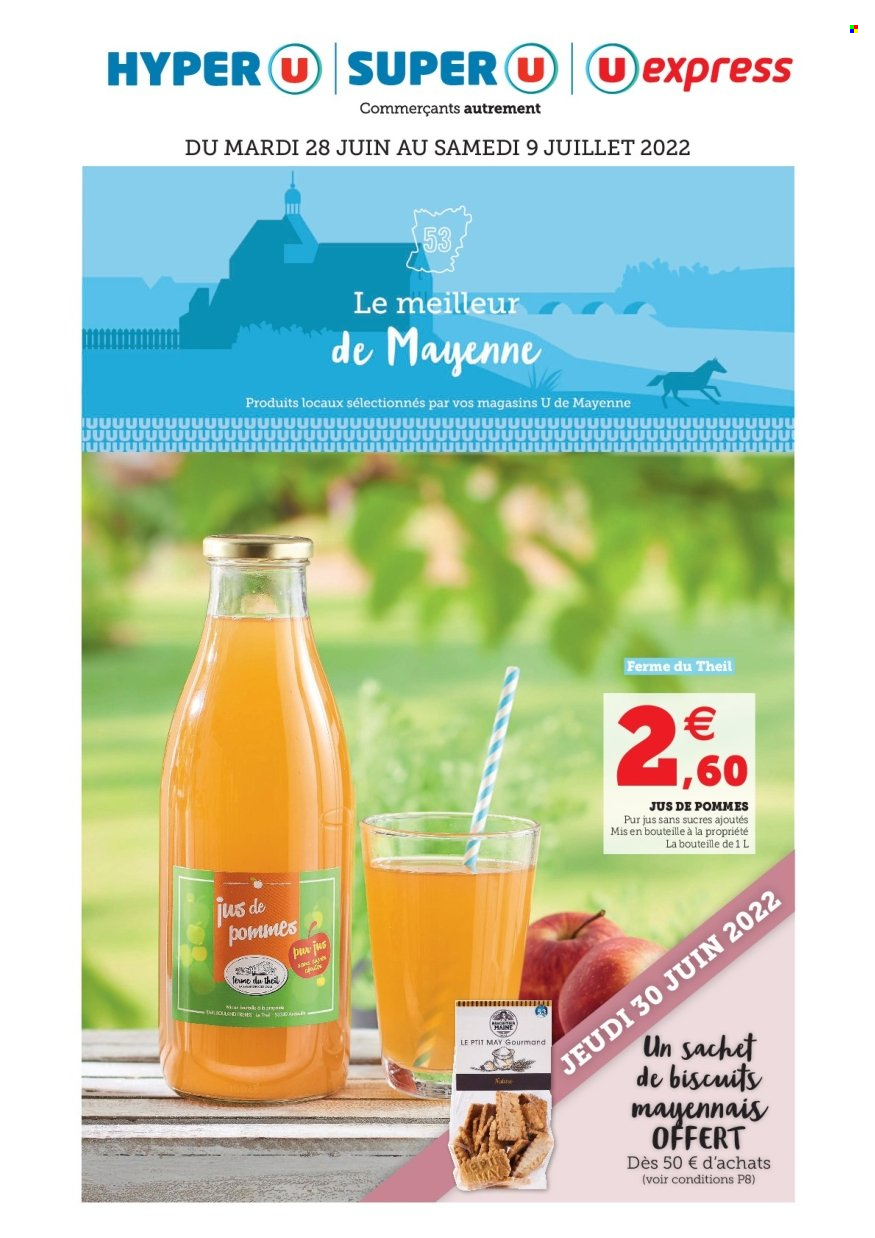 Catalogue Magasins U - 28/06/2022 - 09/07/2022. Page 1