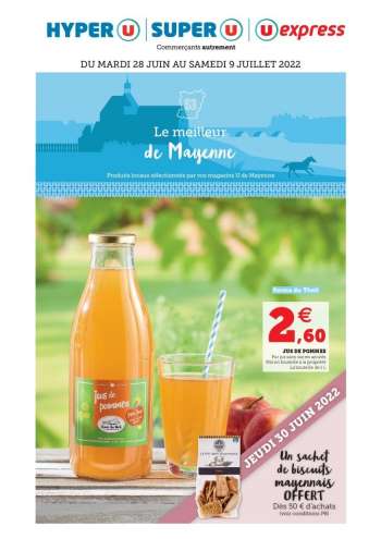 Catalogue Magasins U - 28/06/2022 - 09/07/2022.