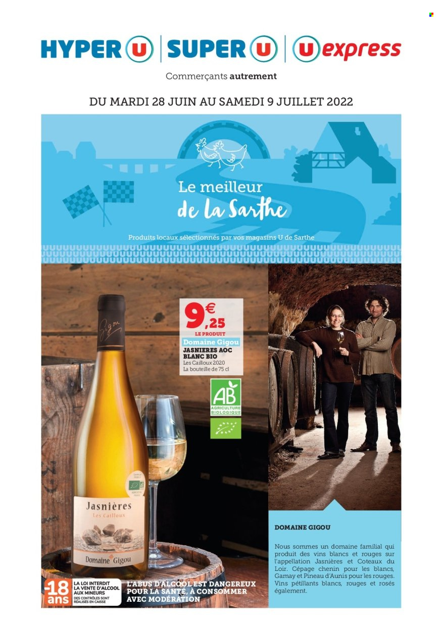 Catalogue Magasins U - 28/06/2022 - 09/07/2022. Page 1