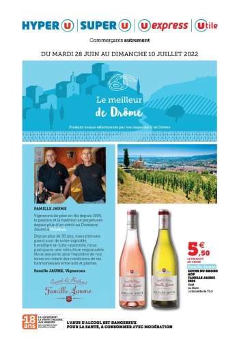 Catalogue Magasins U - 28/06/2022 - 10/07/2022.