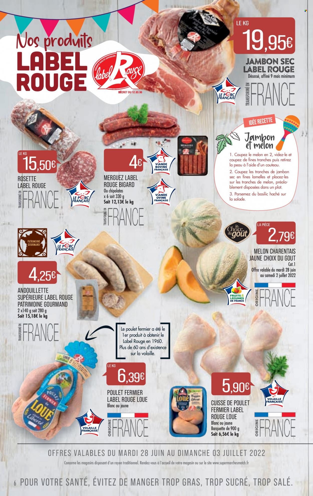 Catalogue Supermarché Match - 28/06/2022 - 10/07/2022. Page 6