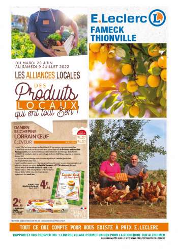 Catalogue E.Leclerc - 29/06/2022 - 09/07/2022.