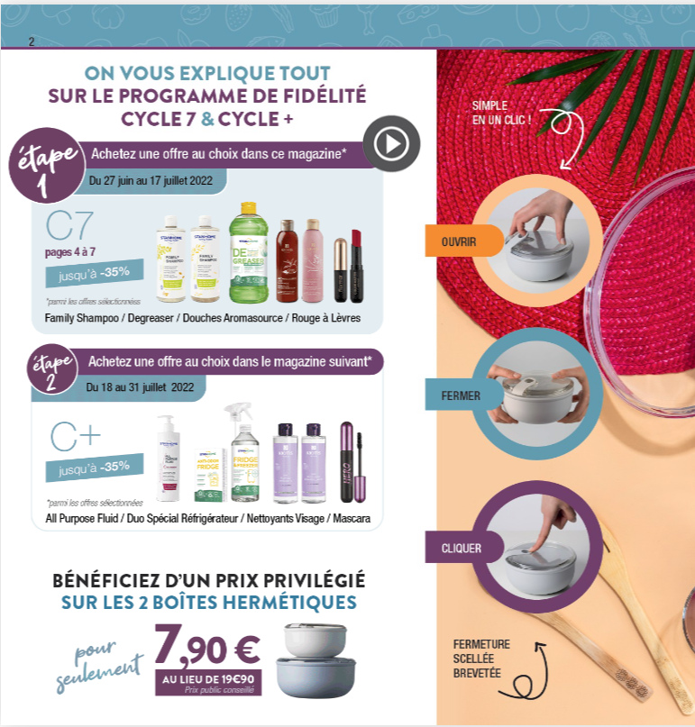 Catalogue Stanhome - 27/06/2022 - 17/07/2022. Page 2