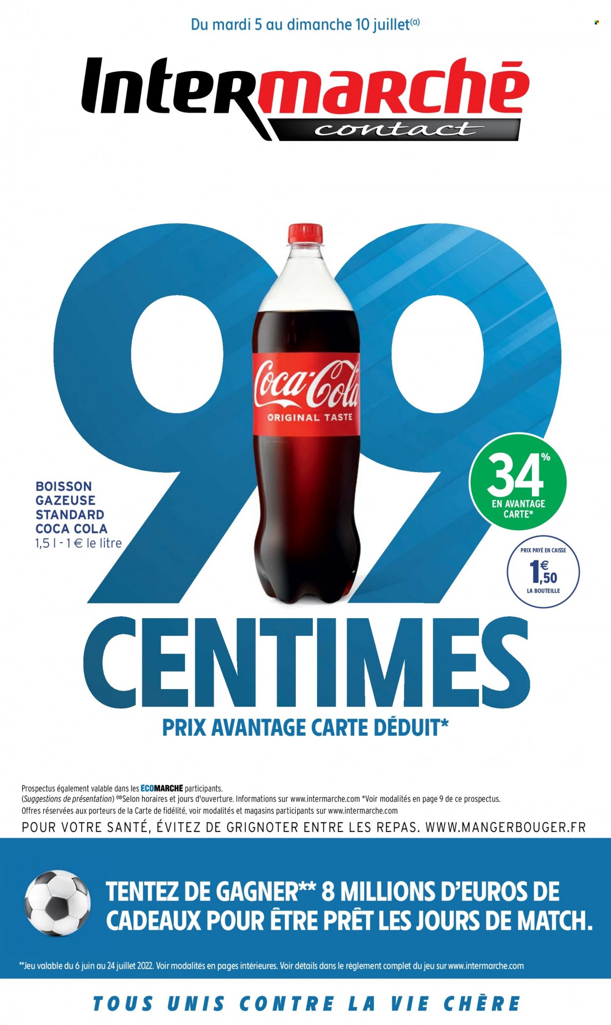 Catalogue Intermarché Contact - 05/07/2022 - 10/07/2022. Page 1