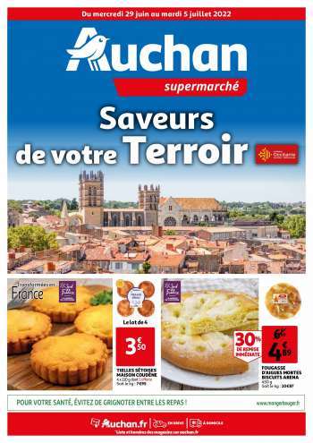 Catalogue Auchan - 29/06/2022 - 05/07/2022.