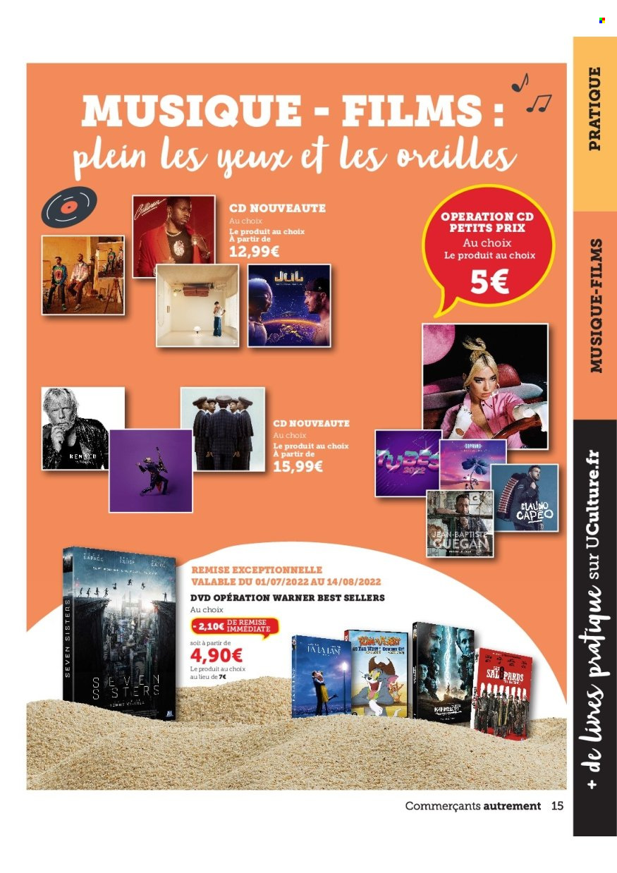 Catalogue SUPER U - 01/07/2022 - 13/07/2022. Page 15