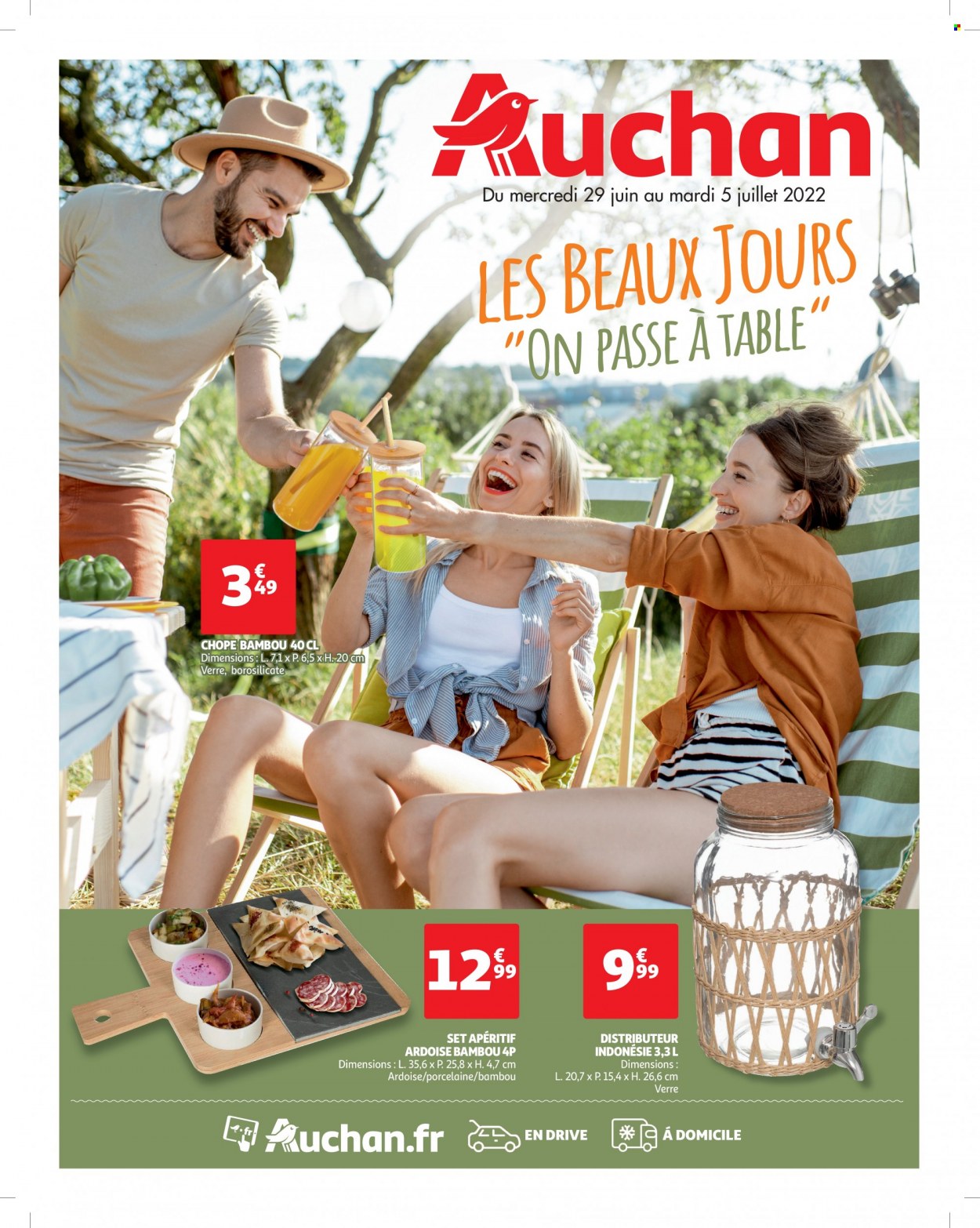 Catalogue Auchan - 29/06/2022 - 05/07/2022. Page 1