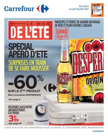 Catalogue Carrefour Hypermarchés - 05/07/2022 - 18/07/2022.